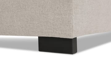 Crazy 4-personers Venstrevendt L-formet Chaiselongsofa i Stof - Beige - Møbler - Sofaer - Sofa med chaiselong
