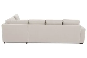 Crazy 4-personers Højrevendt L-formet Chaiselongsofa i Stof - Beige - Møbler - Sofaer - Sofa med chaiselong