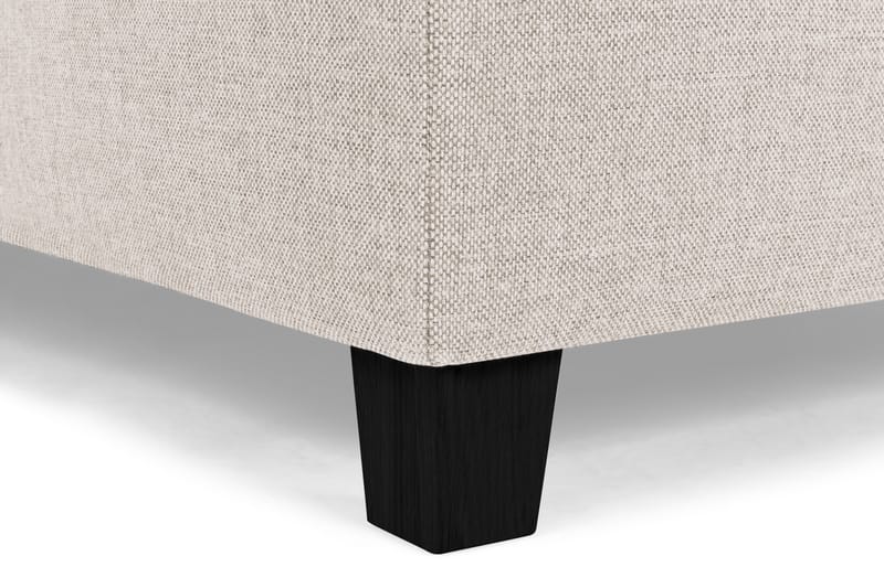 Crazy 4-personers Venstrevendt L-formet Chaiselongsofa i Stof - Beige - Møbler - Sofaer - Sofa med chaiselong