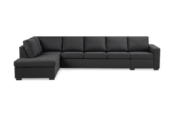 Crazy 5-personers Venstrevendt L-formet Chaiselongsofa i Stof