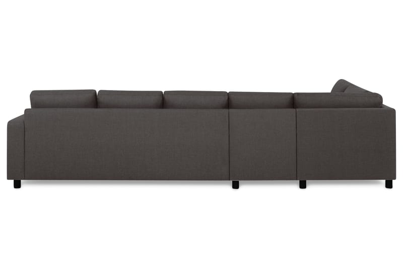 Crazy 5-personers Venstrevendt L-formet Chaiselongsofa i Stof - Mørkegrå - Møbler - Sofaer - Sofa med chaiselong