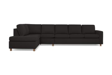 Crazy 5-personers Venstrevendt L-formet Chaiselongsofa i Stof