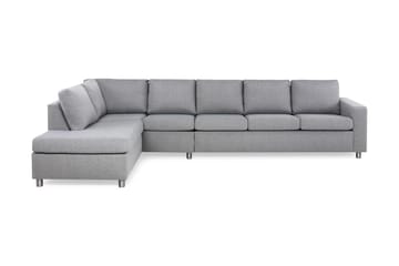 Crazy 5-personers Venstrevendt L-formet Chaiselongsofa i Stof