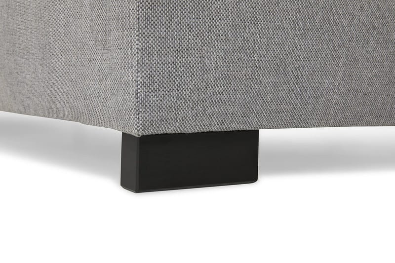 Crazy 5-personers Højrevendt L-formet Chaiselongsofa i Stof - Grå - Møbler - Sofaer - Sofa med chaiselong - 4 personers sofa med chaiselong