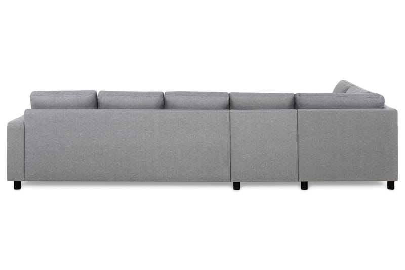 Crazy 5-personers Venstrevendt L-formet Chaiselongsofa i Stof - Grå - Møbler - Sofaer - Sofa med chaiselong