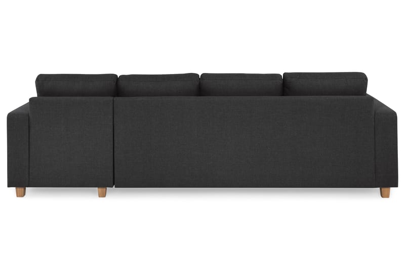 Crazy Chaiselongsofa 4-Pers. Vendbar - Antracit - Sofa med chaiselong - 4 personers sofa med chaiselong