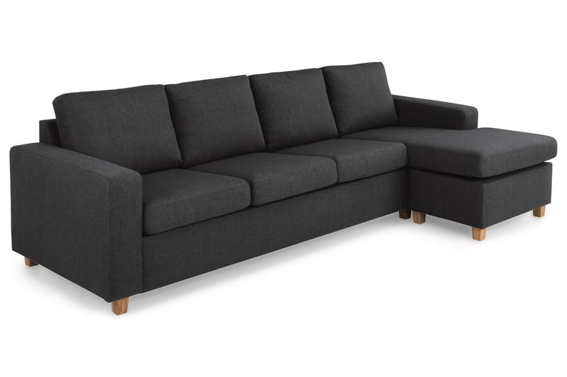 Crazy Chaiselongsofa 4-Pers. Vendbar - Antracit - Møbler - Sofaer - Sofa med chaiselong
