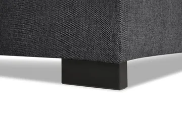 Crazy Limited Edition 4-personers Venstrevendt L-formet Chaiselongsofa i Stof - Mørkegrå - Møbler - Sofaer - Sofa med chaiselong