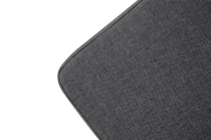 Crazy Limited Edition 4-personers Højrevendt L-formet Chaiselongsofa i Stof - Mørkegrå - Møbler - Sofaer - Sofa med chaiselong