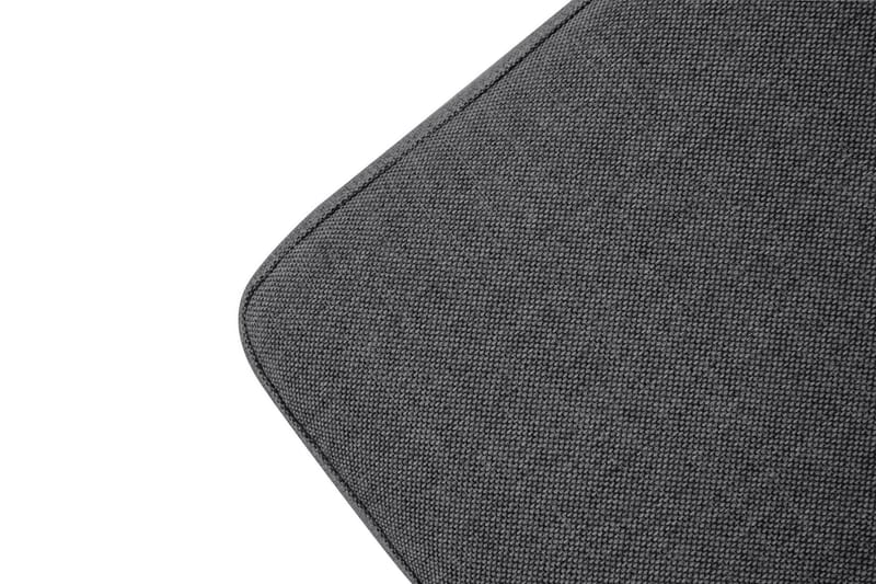 Crazy Limited Edition 4-personers Højrevendt L-formet Chaiselongsofa i Stof - Mørkegrå - Møbler - Sofaer - Sofa med chaiselong