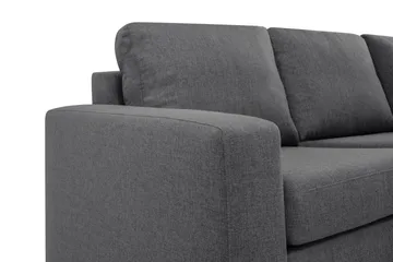 Crazy Limited Edition 4-personers Højrevendt L-formet Chaiselongsofa i Stof - Mørkegrå - Møbler - Sofaer - Sofa med chaiselong