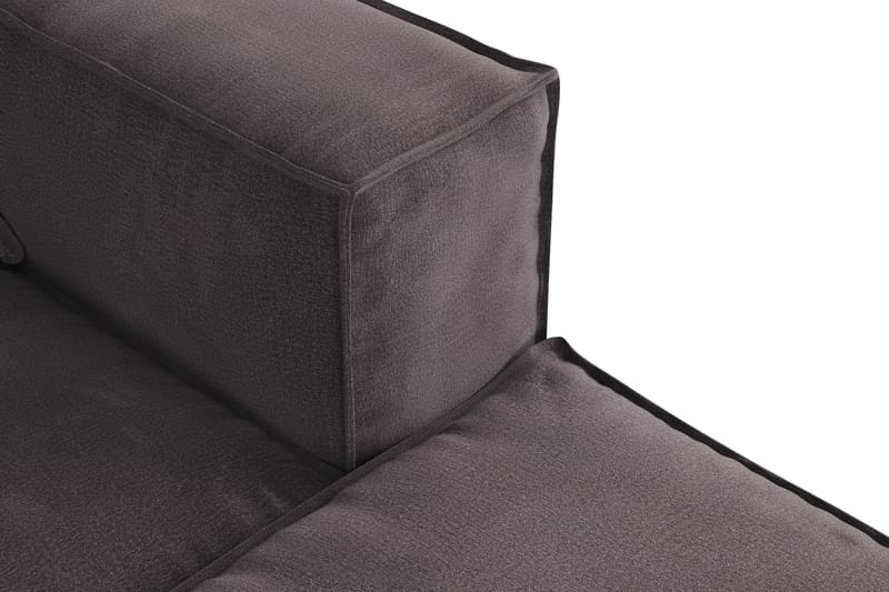 Cubo L-sofa Vendbar - Grå - Sofa med chaiselong - 3 personers sofa med chaiselong