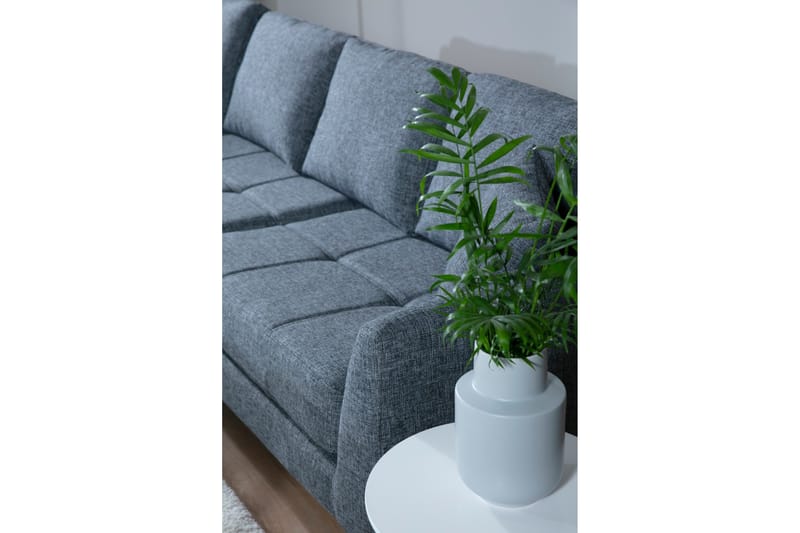 Destinye Hjørnesofa med Chaiselong Venstre - Grå - Møbler - Sofaer - Sofa med chaiselong