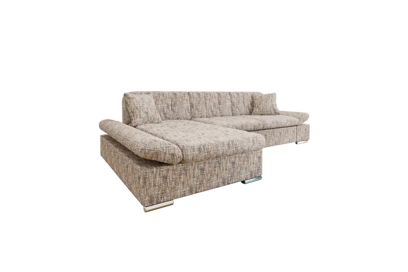 Djerra Sofa med Divan 3-personers, Flerfarvet/Beige