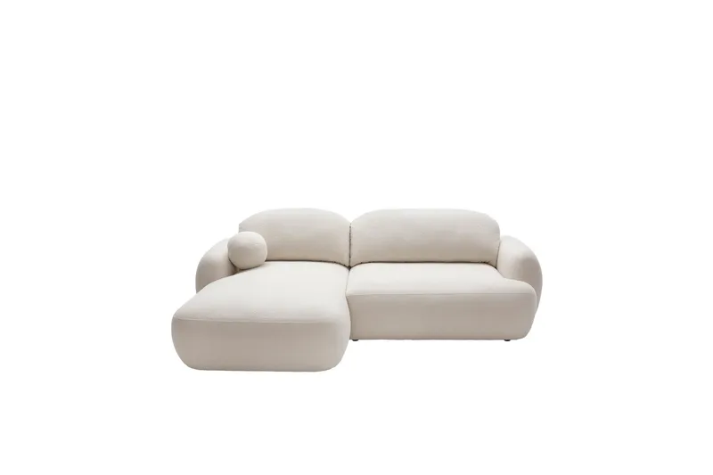 Efrem Sofa med Divan 3-seter, Beige