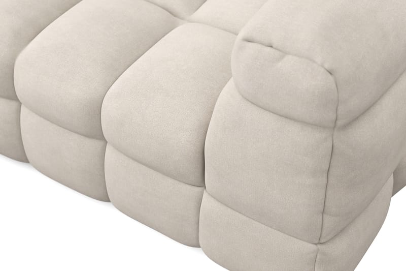 Elise 3-personers Sofa med Chaiselong Venstre - Beige - Møbler - Sofaer - Sofa med chaiselong