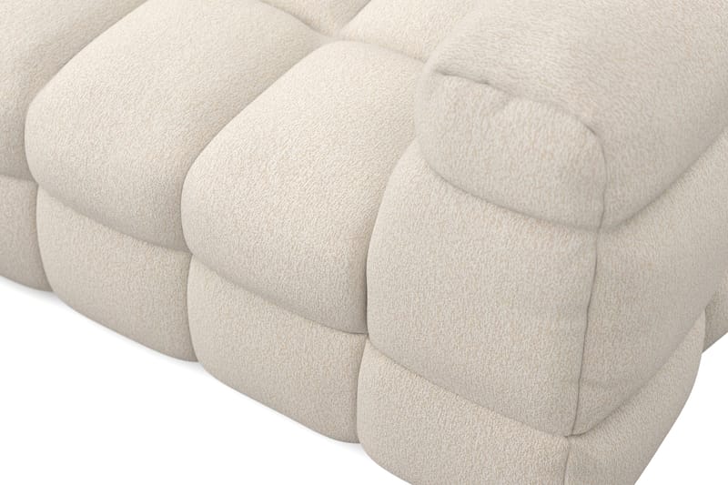 Elise 3-personers Sofa med Chaiselong Venstre - Beige - Møbler - Sofaer - Sofa med chaiselong