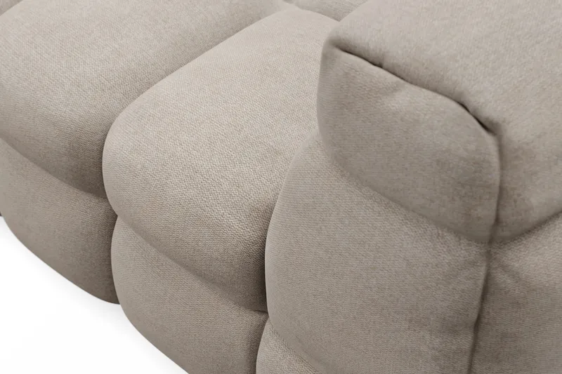 Elise 4-personers Sofa med Chaiselong Venstre - Beige - Møbler - Sofaer - Sofa med chaiselong