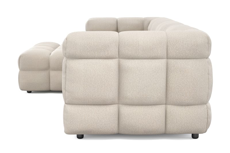 Elise 4-personers Sofa med Chaiselong Venstre - Beige - Møbler - Sofaer - Sofa med chaiselong