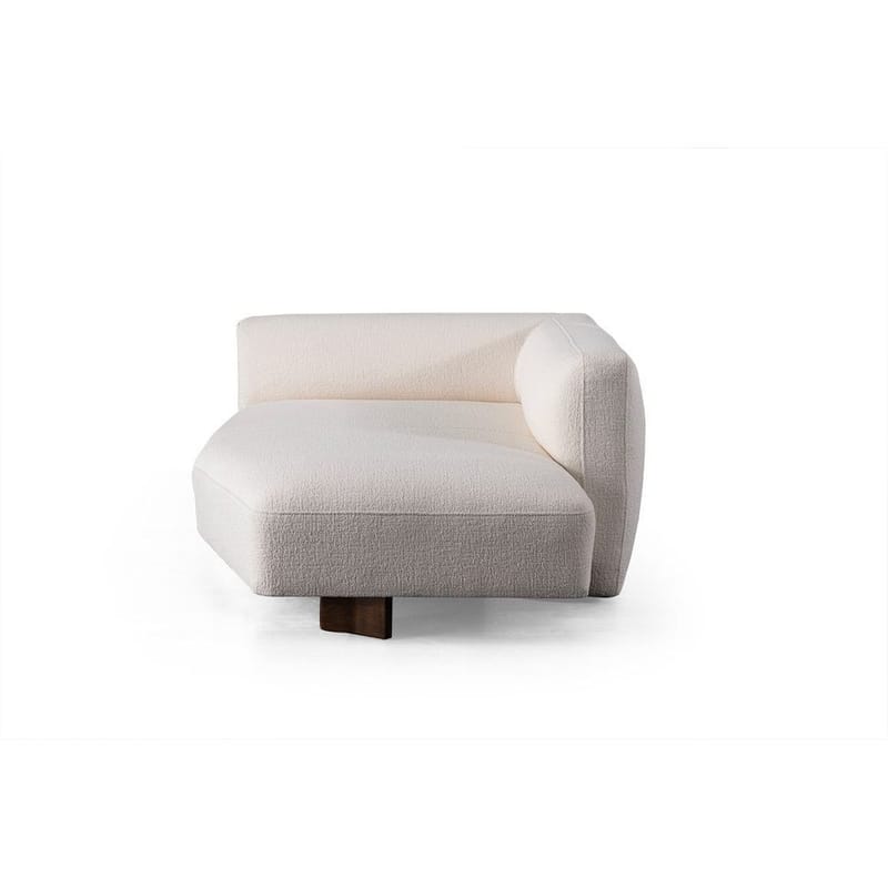 Elvaris 4-personers sofa med Chaiselong - Hvid - Møbler - Sofaer - Sofa med chaiselong