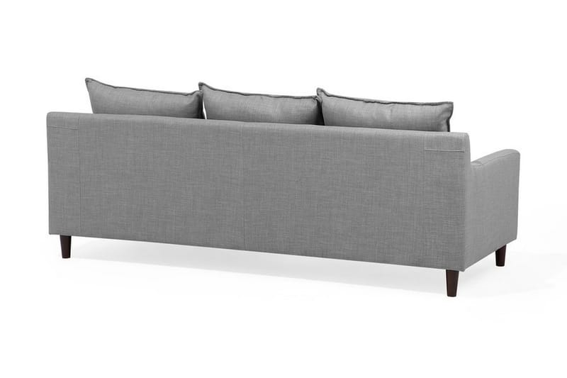 Elvenes hjørnesofa 206 cm - Grå - Sofa med chaiselong - 4 personers sofa med chaiselong