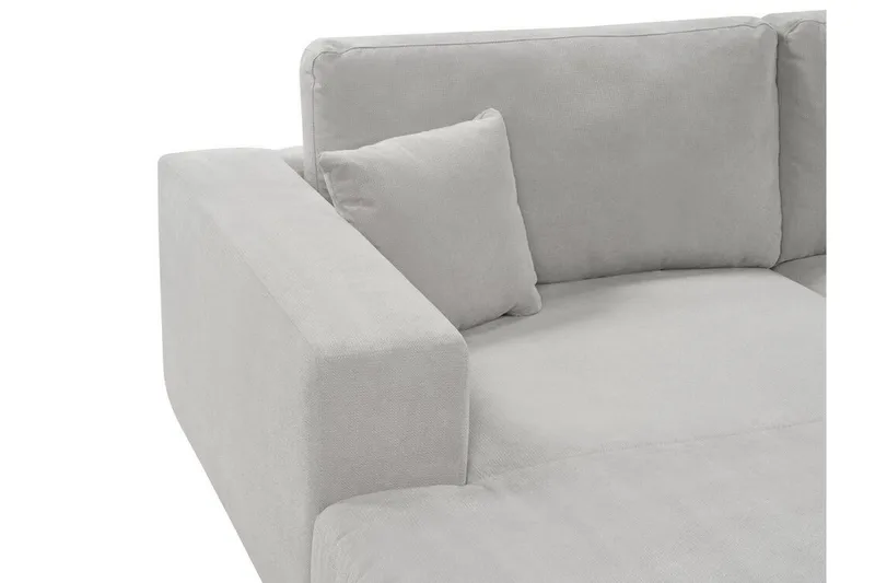 Ersi Sofa med Chaiselong 3-personers - Grå/Sort - Møbler - Sofaer - Sofa med chaiselong