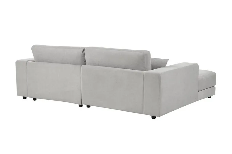 Ersi Sofa med Chaiselong 3-personers - Grå/Sort - Møbler - Sofaer - Sofa med chaiselong