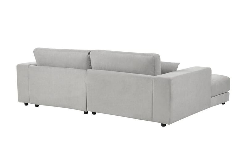 Ersi Sofa med Chaiselong 3-personers - Grå/Sort - Møbler - Sofaer - Sofa med chaiselong