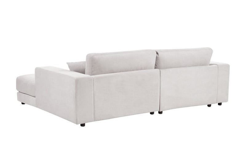 Ersi Sofa med Chaiselong 3-personers - Hvid/Sort - Møbler - Sofaer - Sofa med chaiselong