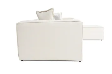 Fahmida Sofa med Chaiselong 3-personers - Ecru - Møbler - Sofaer - Sofa med chaiselong