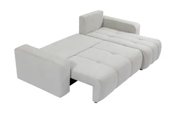 Flo Sovesofa med Chaiselong 3-personers - Lys grå - Møbler - Sofaer - Sofa med chaiselong