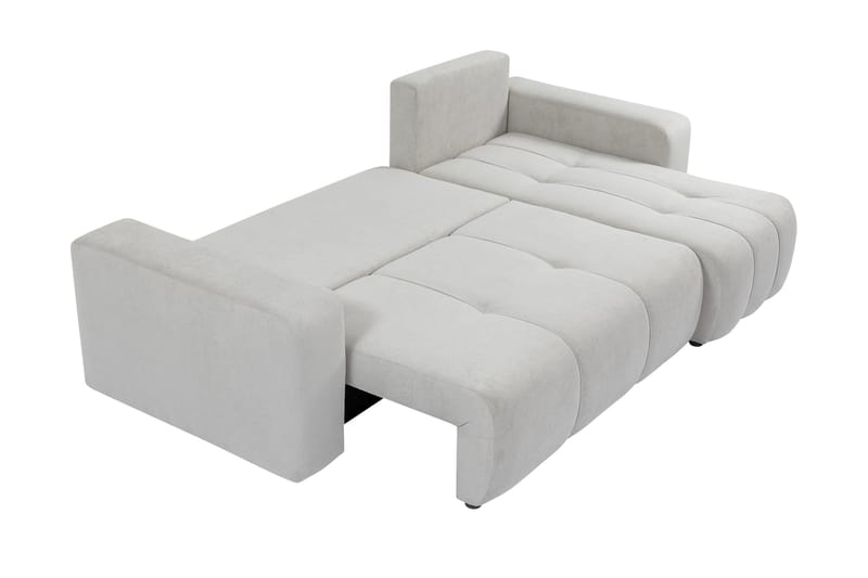 Flo Sovesofa med Chaiselong 3-personers - Sort - Møbler - Sofaer - Sofa med chaiselong