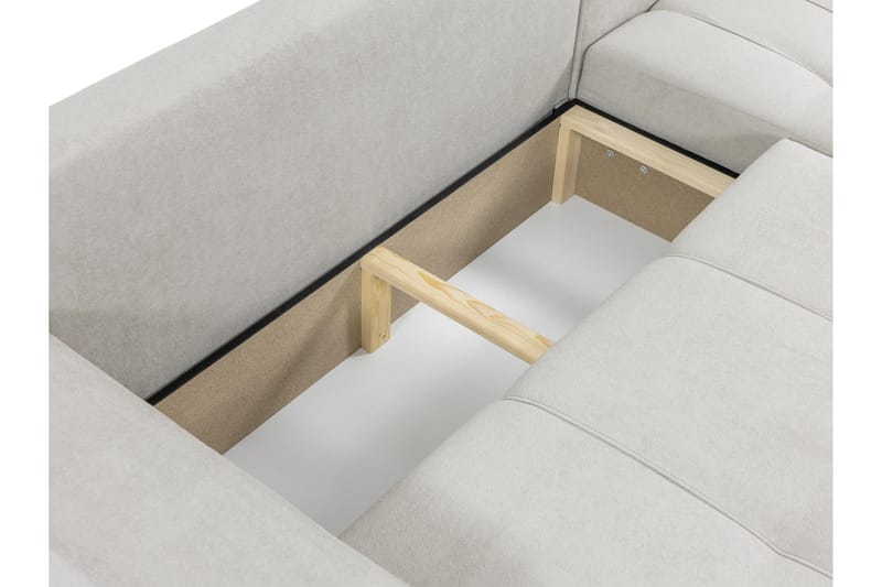 Flo Sovesofa med Chaiselong 3-personers - Sort - Møbler - Sofaer - Sofa med chaiselong
