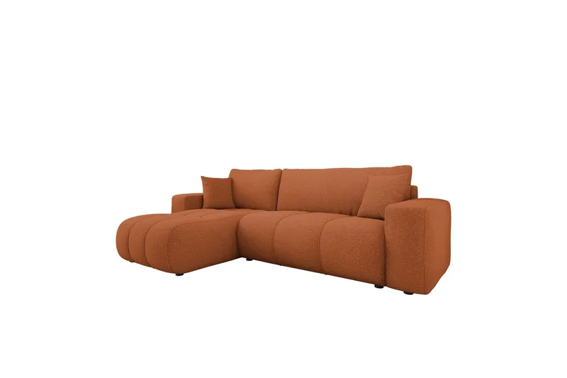 Flo Sovesofa med Chaiselong 3-personers, Orange