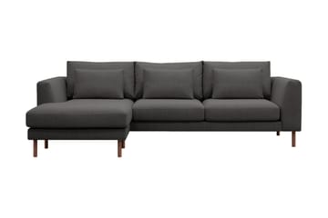 Florenz 3-personers Venstrevendt L-formet Chaiselongsofa i Stof