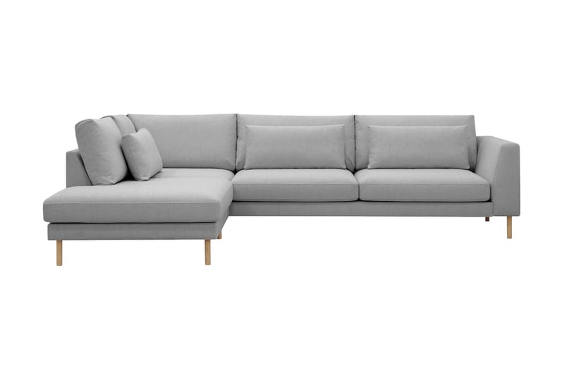 Florenz 3-personers Sofa med Chaiselong Venstre - Lysegrå - Møbler - Sofaer - Sofa med chaiselong