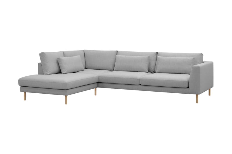 Florenz 3-personers Sofa med Chaiselong Venstre - Lysegrå - Møbler - Sofaer - Sofa med chaiselong