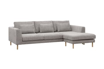 Florenz 3-personers Sofa med Divan Højre - Lysegrå - Møbler - Sofaer - Sofa med chaiselong