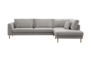 Florenz 4-personers Højrevendt L-formet Chaiselongsofa i Chenille