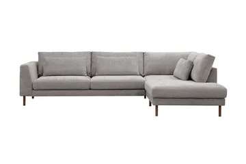 Florenz 4-personers Højrevendt L-formet Chaiselongsofa i Chenille