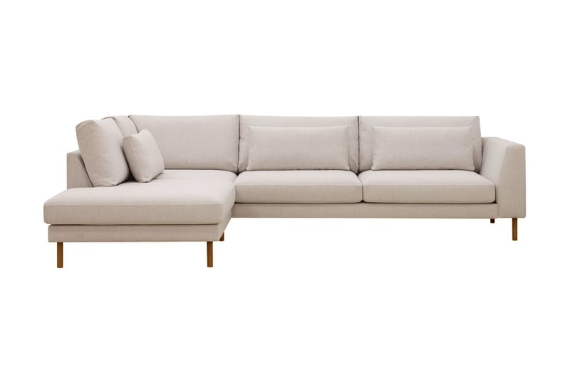 Florenz 4-personers Sofa med Chaiselong Venstre - Beige - Møbler - Sofaer - Sofa med chaiselong