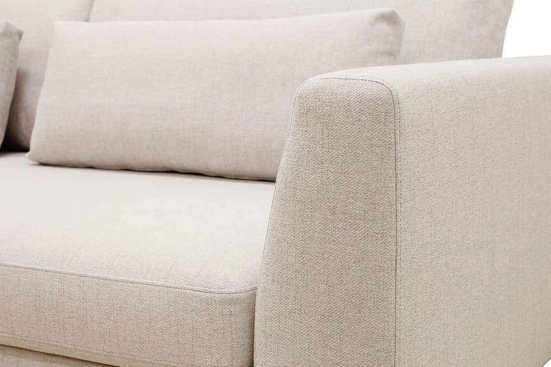 Florenz 4-personers Sofa med Chaiselong Venstre - Beige - Møbler - Sofaer - Sofa med chaiselong