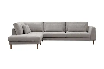 Florenz 4-personers Venstrevendt L-formet Chaiselongsofa i Chenille