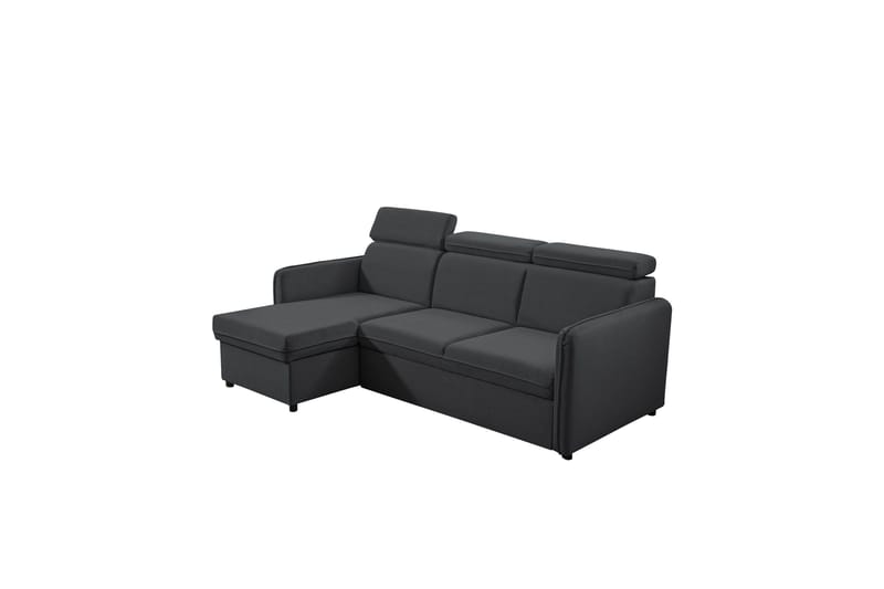 Fredrik Sofa med Divan 3-seter, Mørk grå