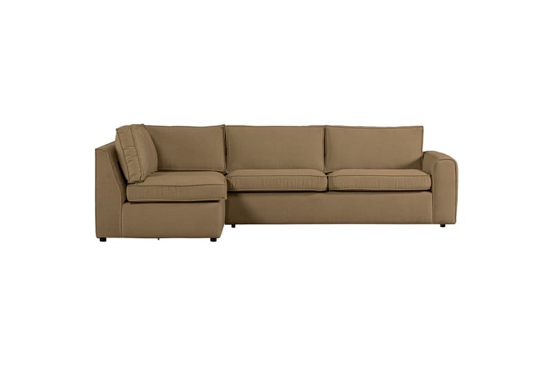 Freek Sofa med Chaiselong 3-personers - Lysebrun - Sofa med chaiselong - 3 personers sofa med chaiselong