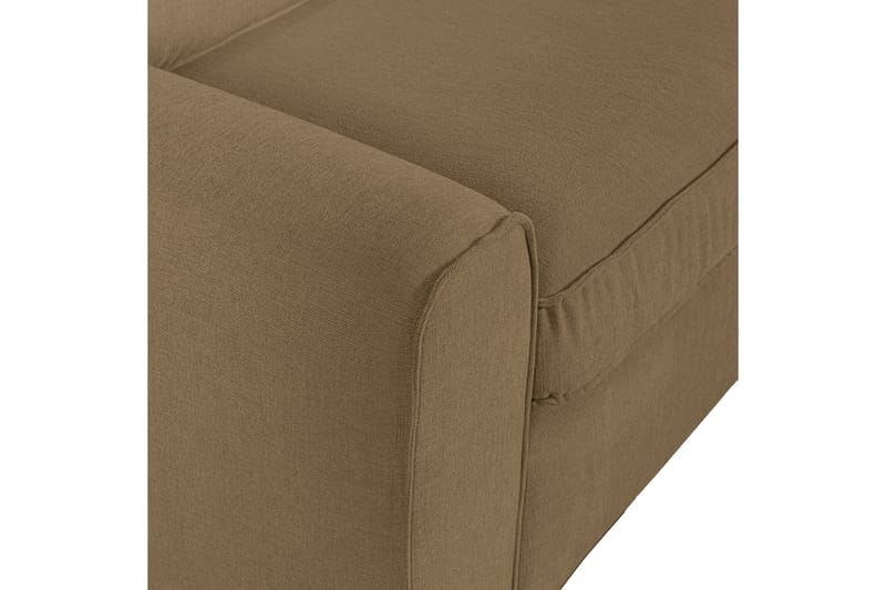 Freek Sofa med Chaiselong 3-personers - Lysebrun - Sofa med chaiselong - 3 personers sofa med chaiselong