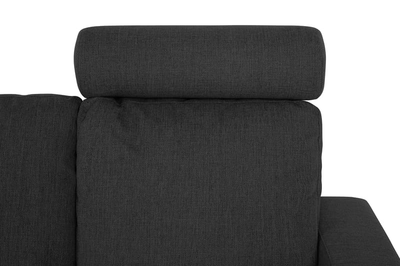 Friday 3-personers Vendbar L-formet Chaiselongsofa i Stof - Grå - Møbler - Sofaer - Sofa med chaiselong