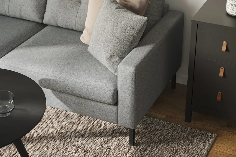 Frillestad 4-personers sofa med chaiselong venstre - Møbler - Sofaer - Sofa med chaiselong