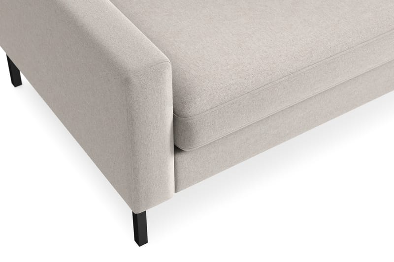 Frillestad 4-personers Højrevendt L-formet Chaiselongsofa i Stof - Beige - Møbler - Sofaer - Sofa med chaiselong