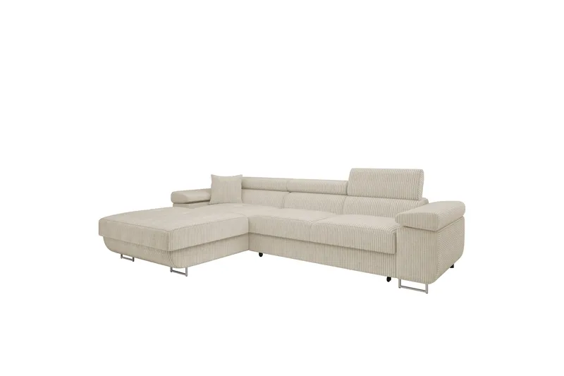 Gabina Sofa med Divan 3-personers, Beige